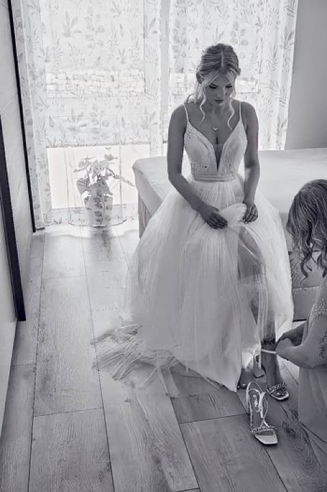 Brautkleidanziehen Fotograf