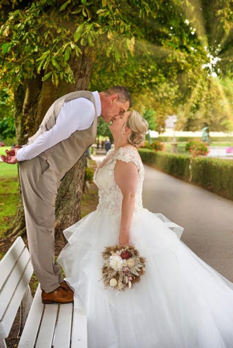 Brautkuss Fotograf