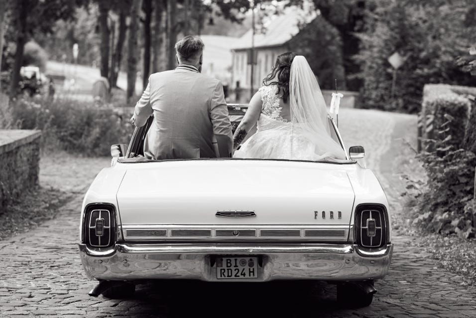 Hochzeitsauto Fotograf